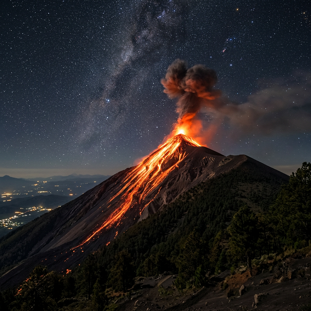 Acatenango & Fuego Overnight